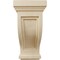 Ekena Millwork 4 3/4"W x 5"D x 10"H Traditional Recessed Corbel, Rubberwood COR04X05X10TRRW - alternate 3
